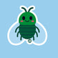 Fly Vinyl Sticker
