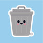 Trash Can Sticker