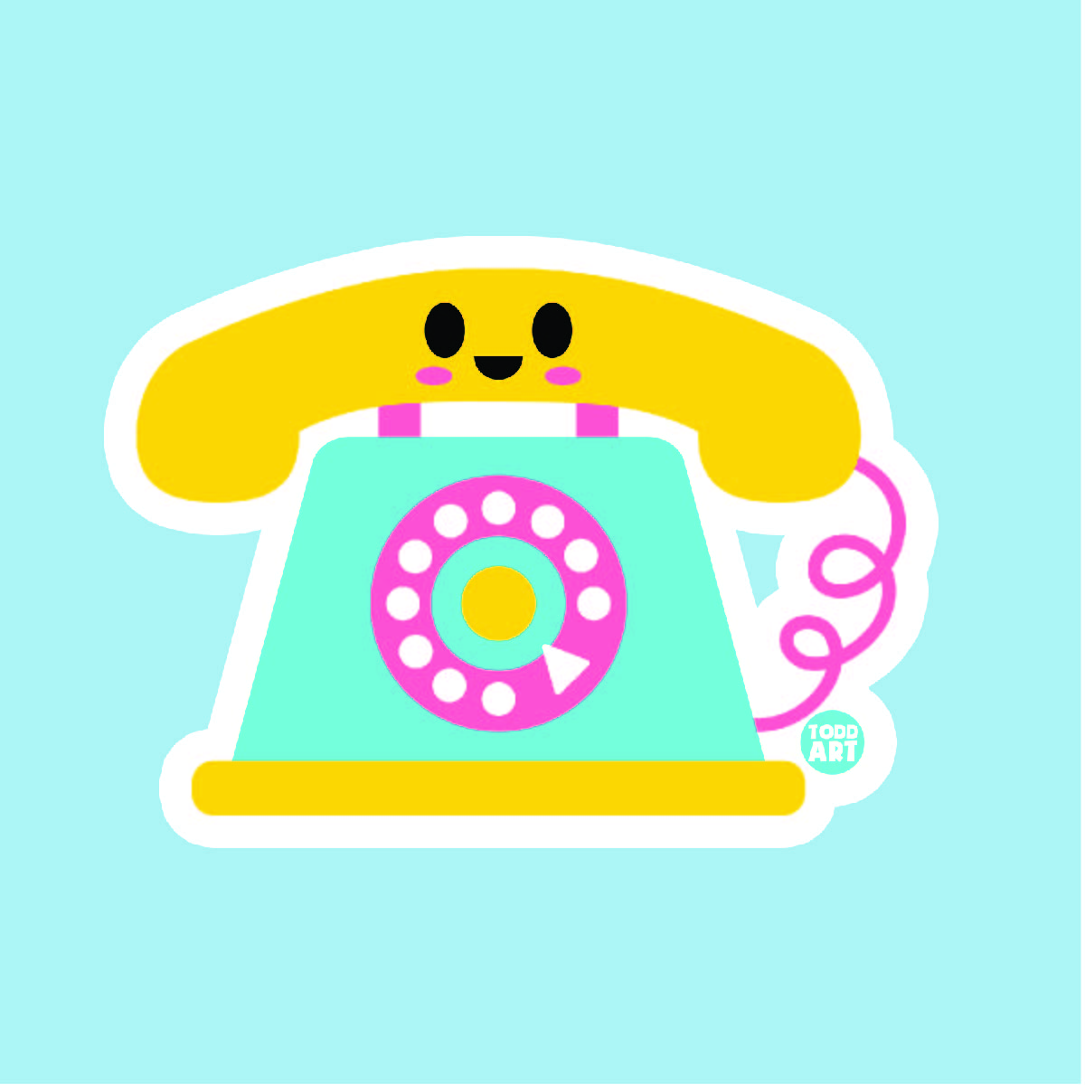 Telephone Sticker