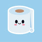 Toilet Paper Sticker