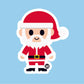 Santa Sticker