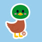 Duck Vinyl Sticker