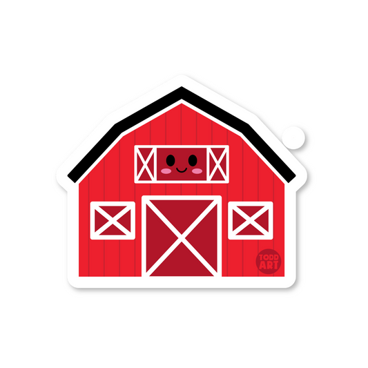 Barn Vinyl Sticker