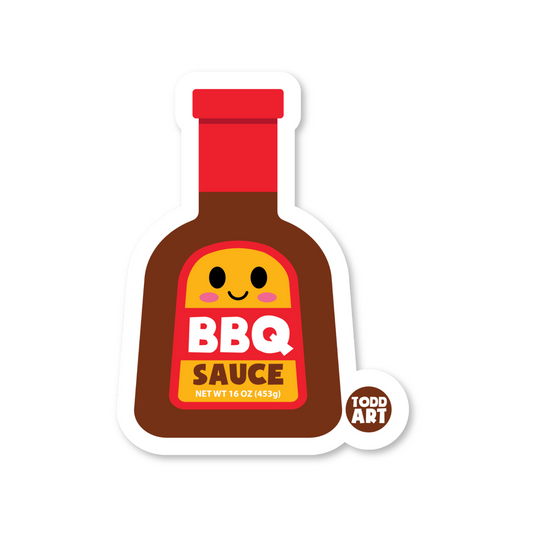 BBQ Vinyl Vinyl Sticker