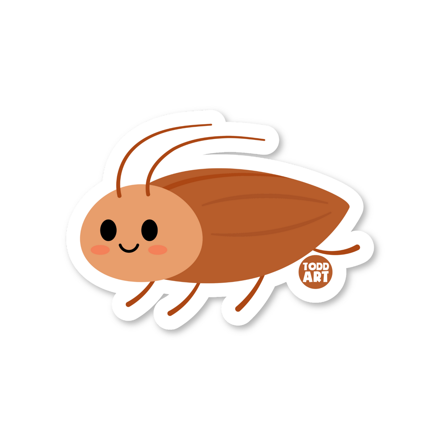 Cockroach Vinyl Sticker