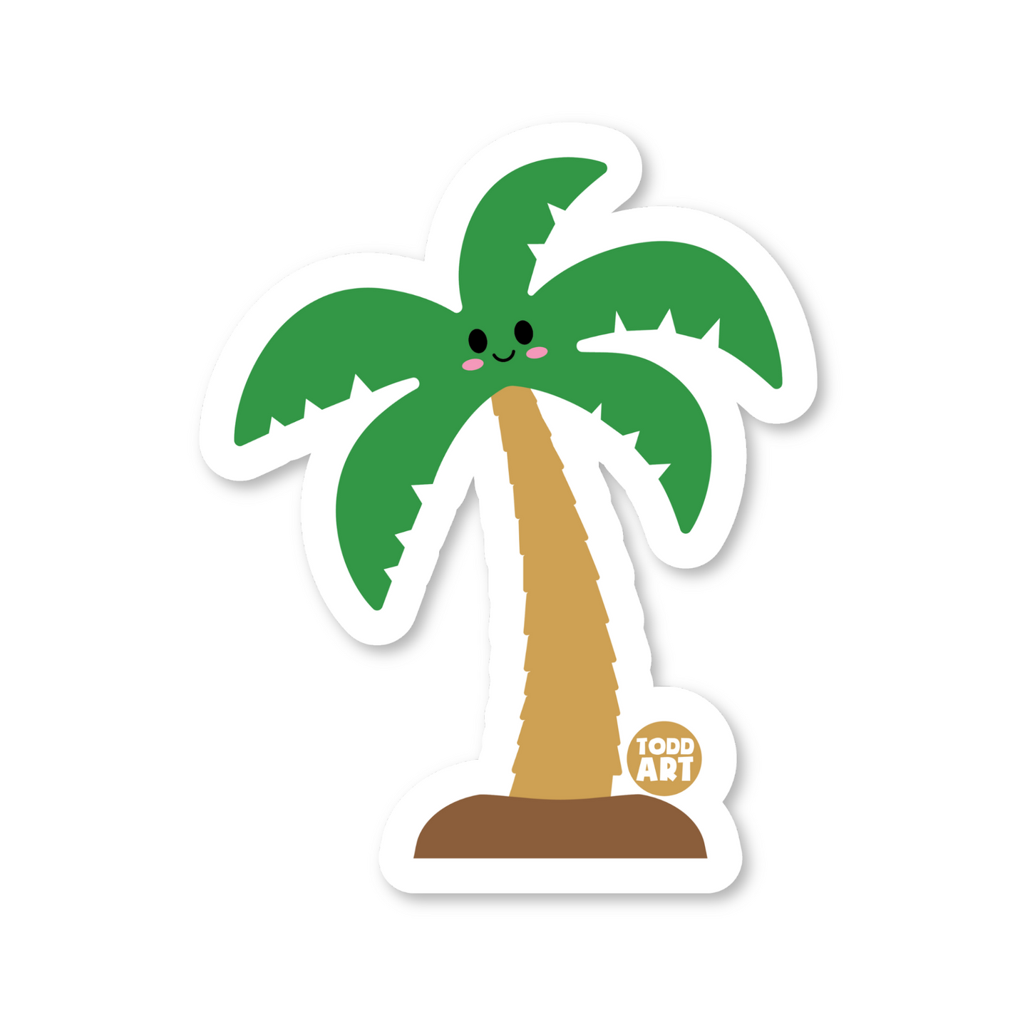 Palm Tree Vinyl Sticker