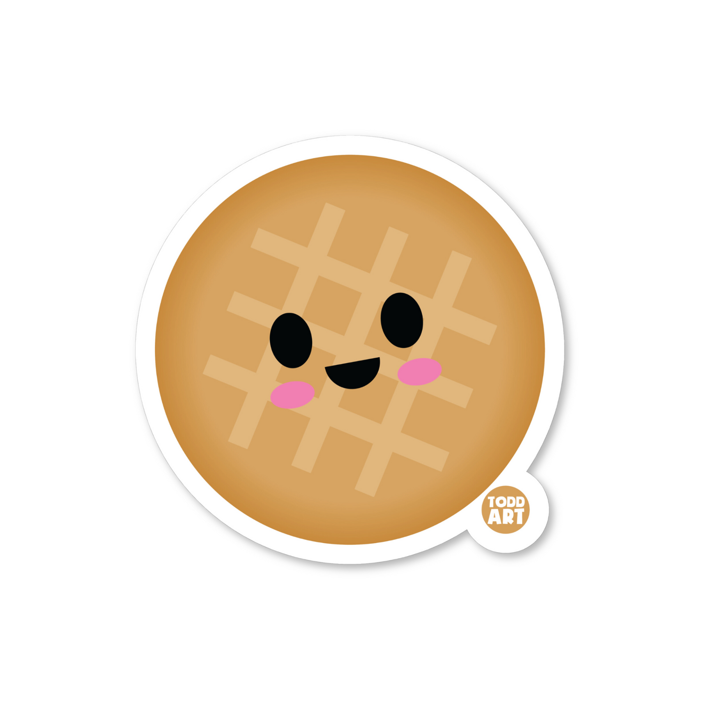 Peanut Butter Cookie Vinyl Sticker