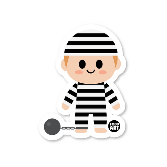 Prisoner Vinyl Sticker