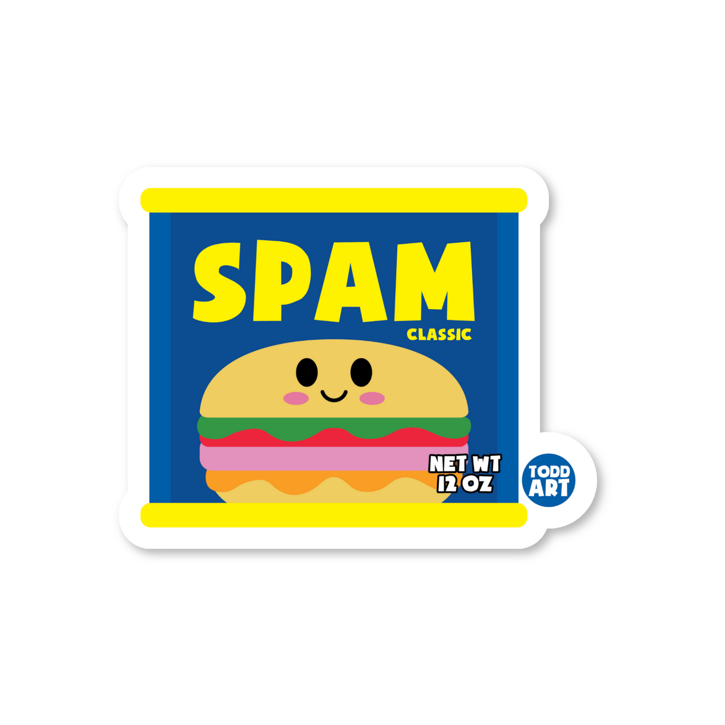 Spam Sticker