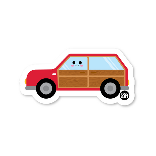 Station Wagon Sticker