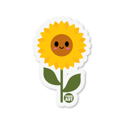 Sunflower Sticker