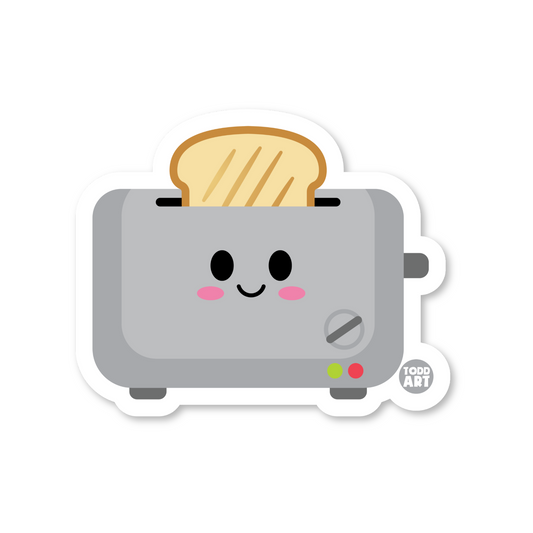 Toaster Sticker