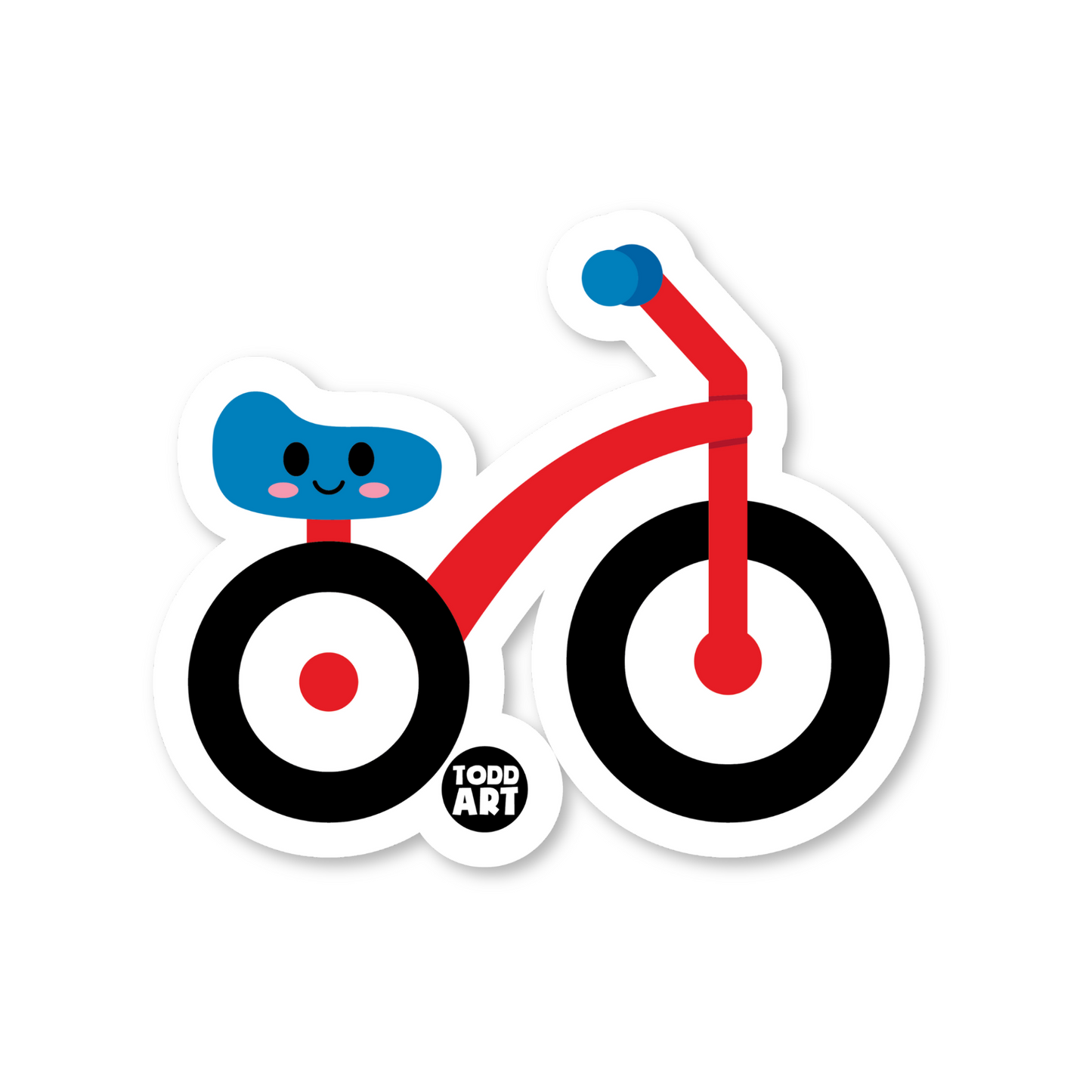 Tricycle Sticker