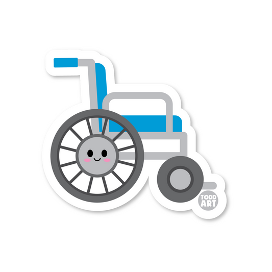 Wheel Chair Sticker