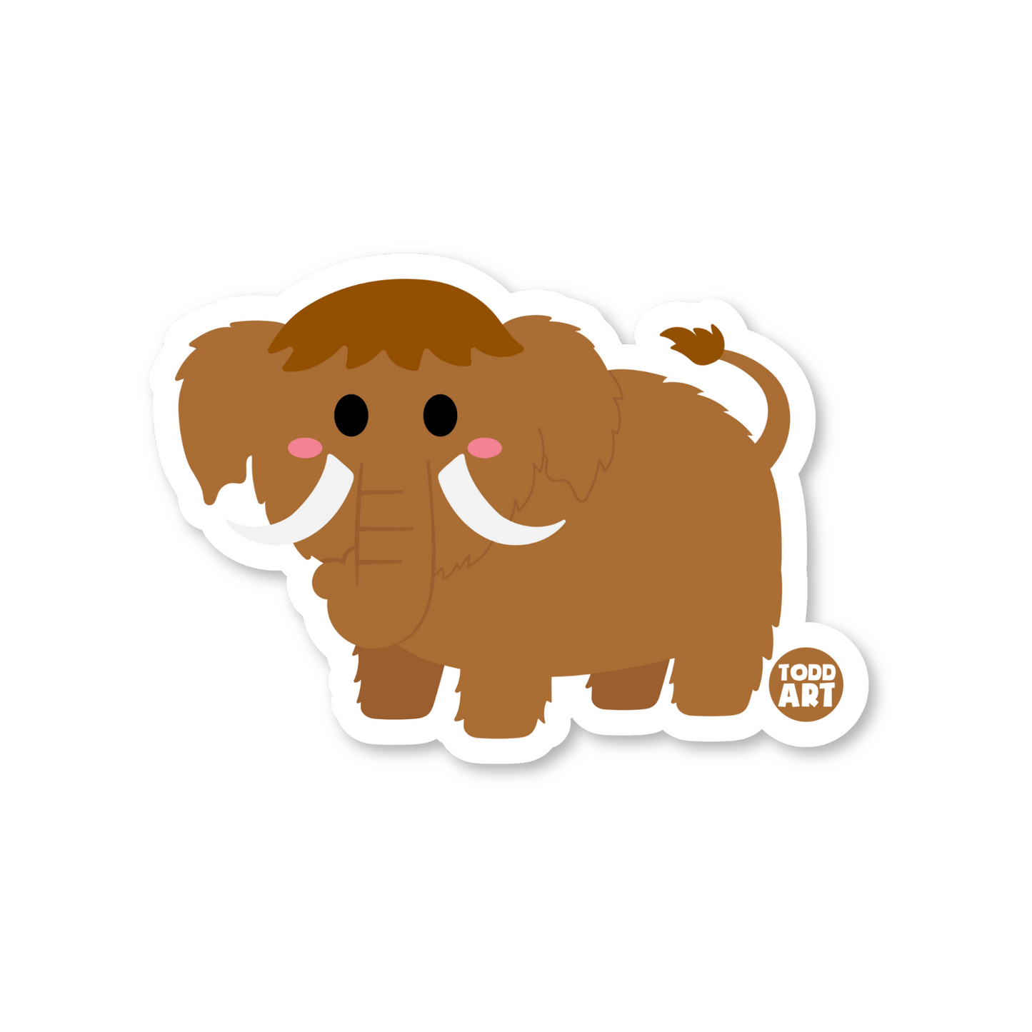 Woolly Mamoth Sticker