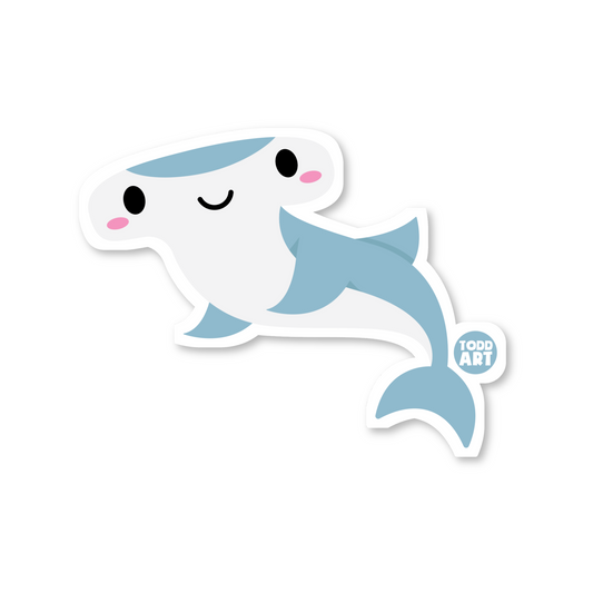 Hammerhead Shark Vinyl Sticker