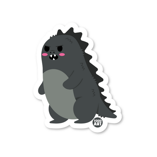 Godzilla Vinyl Sticker