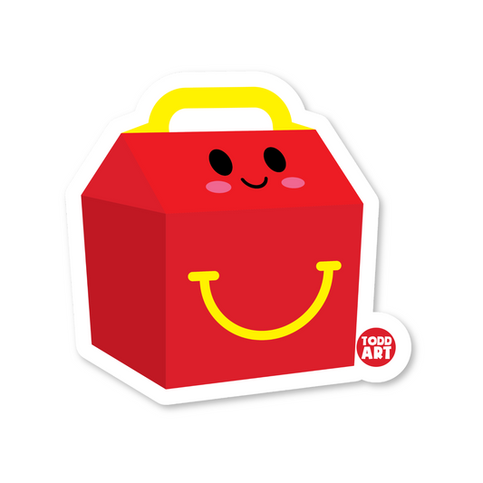 Happy Meal Vinyl Sticker