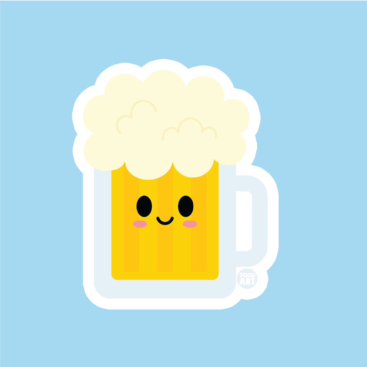 Root Beer Mug Sticker