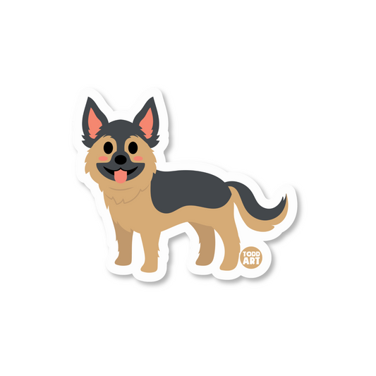 GERMAN SHEPHARD STICKER