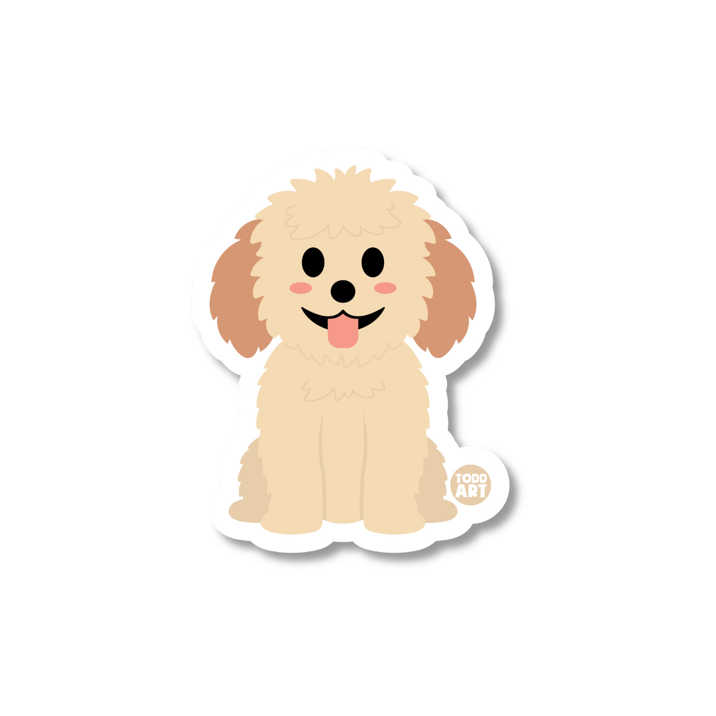 GOLDEN DOODLE STICKER