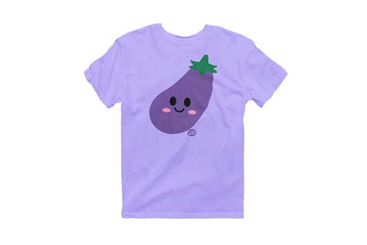 EGGPLANT TEE