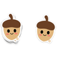 Acorn Sticker1