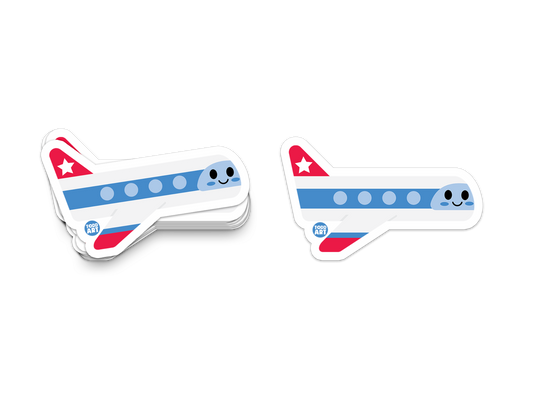 Airplane Sticker