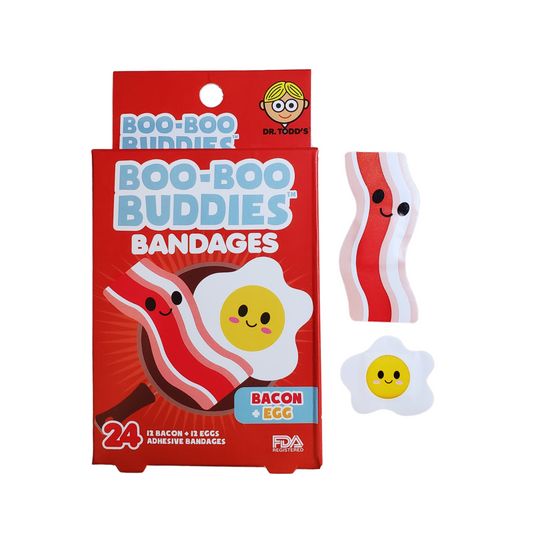 Breakfast Food Themed Bandages - 3 Boxes