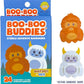 Boo Boo Buddie Bigfoot & Yeti + Dinosaur Bandages – 48 Count | Fun Kids Bandages | Latex-Free, Waterproof Adhesive for Sensitive Skin | First Aid