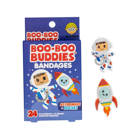 Boo-Boo Buddies Astronaut & Rocket Ship Bandages