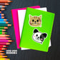 Corn Dog Vinyl Sticker