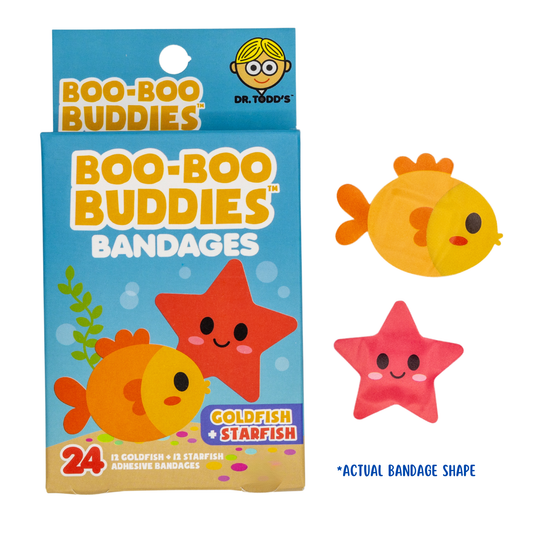 Boo-Boo Buddies Goldfish and Starfish Bandages