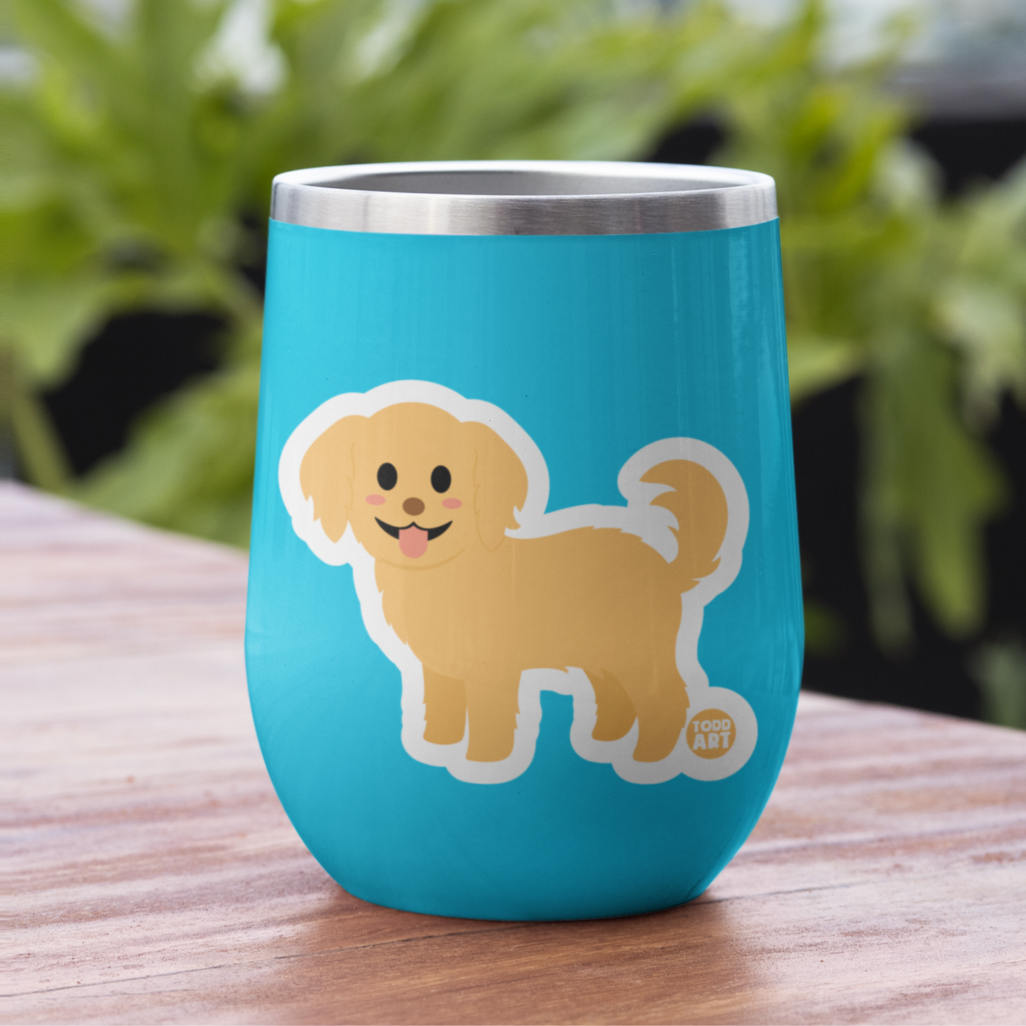 GOLDEN RETRIEVER STICKER