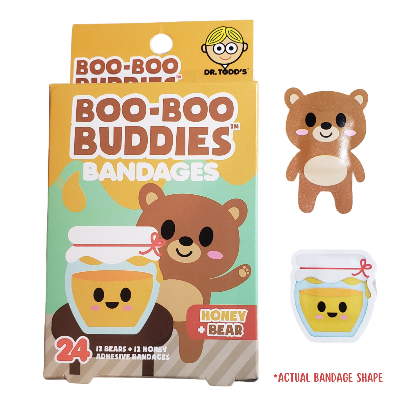 Boo-Boo Buddies Honey and Bear Bandges