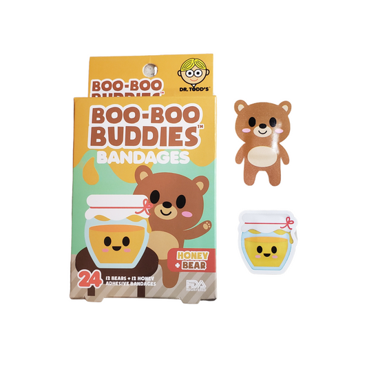 Boo-Boo Buddies Honey and Bear Bandges