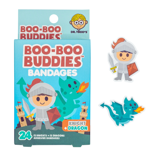 Boo-Boo Buddies Knight and Dragon Bandages