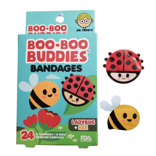 Boo-Boo Buddies Ladybug and Bee Bandages