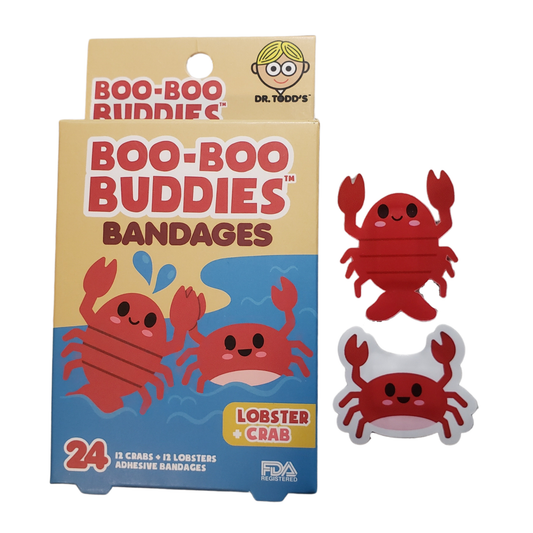 Boo-Boo Buddies Lobster and Crab Bandages