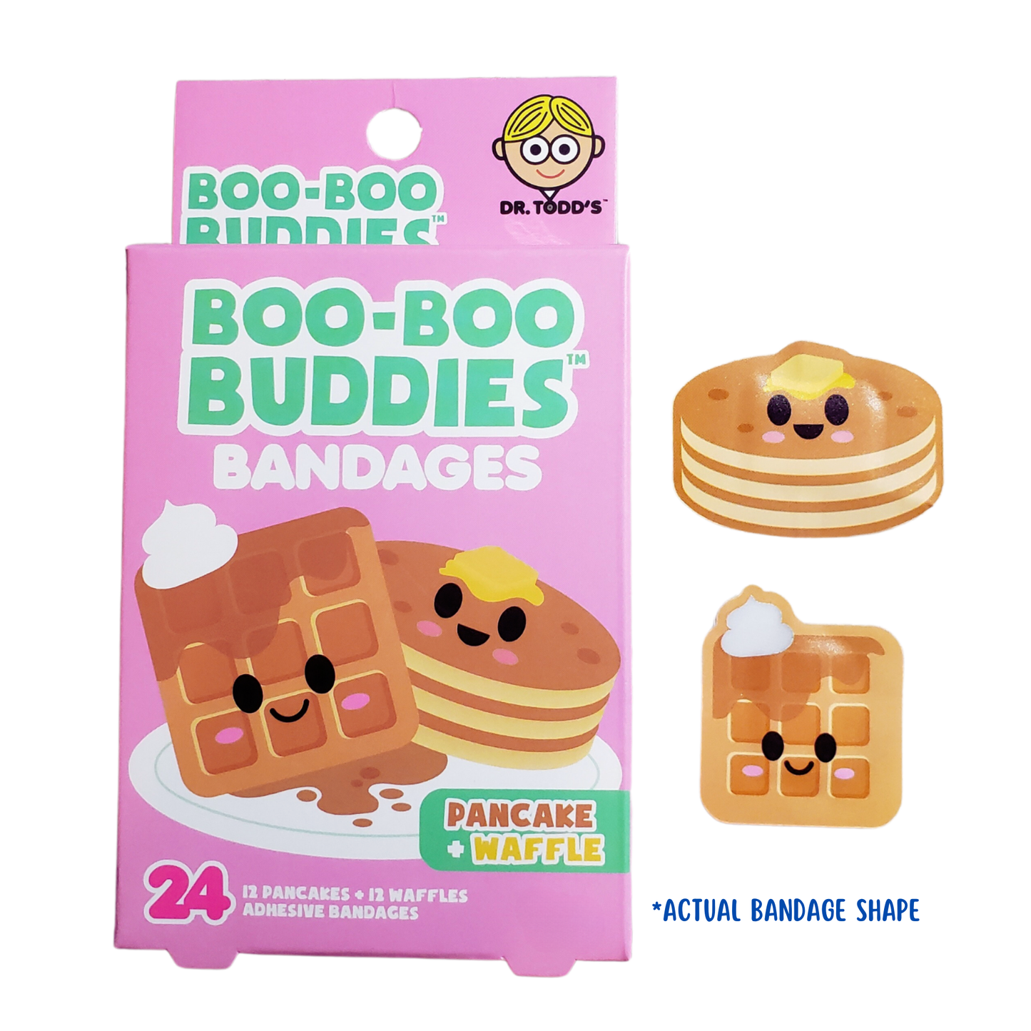 Boo-Boo Buddies Pancake and Waffel Bandages