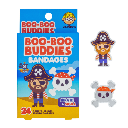 Boo-Boo Buddies Pirate and Skull Bandages