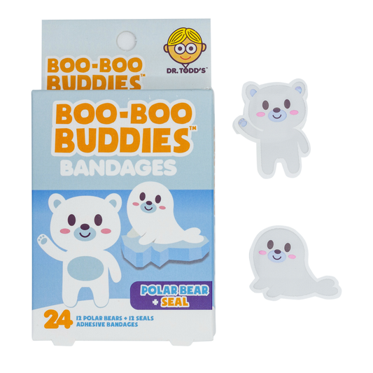 Boo-Boo Buddies Polar Bear and Seal Bandages