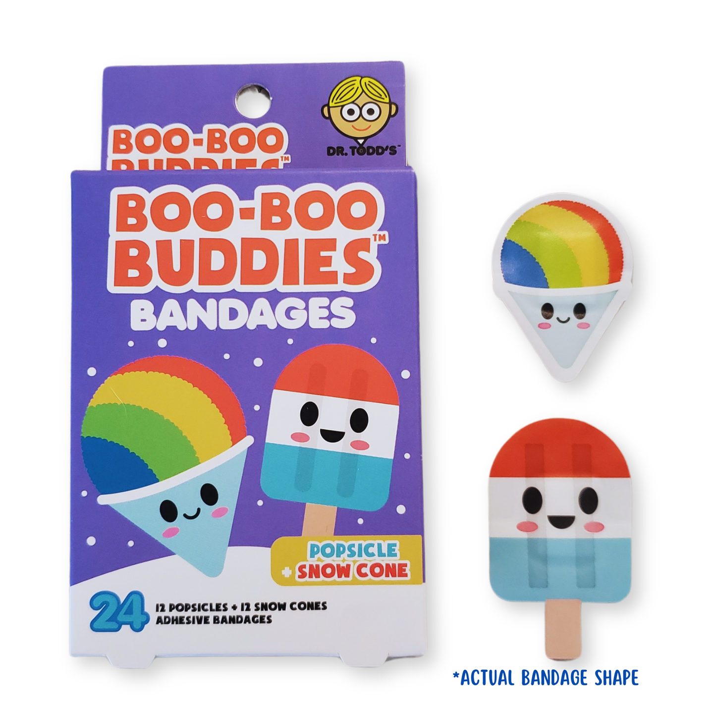 Boo-Boo Buddies Popsicle and Snow Cone Bandages