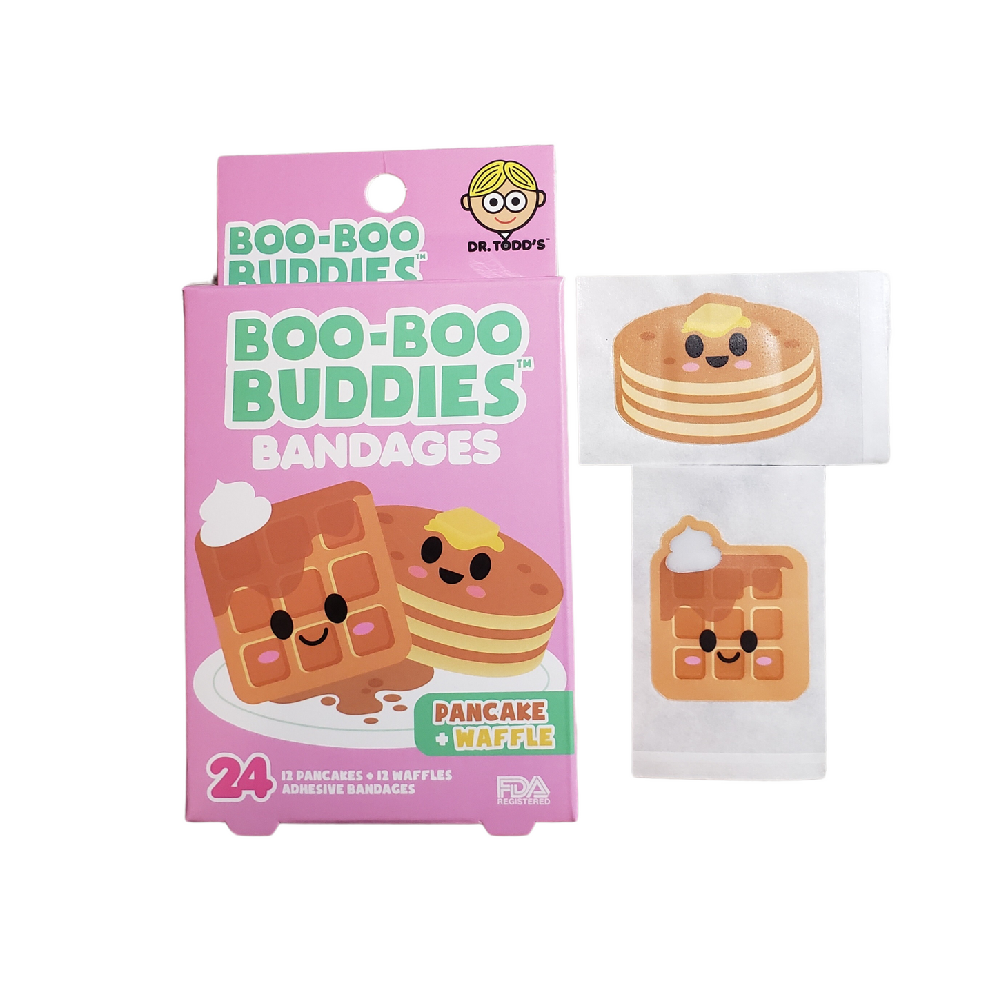 Boo-Boo Buddies Pancake and Waffel Bandages