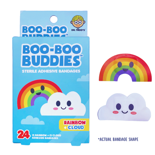 Boo-Boo Buddies Rainbow and Cloud Bandages