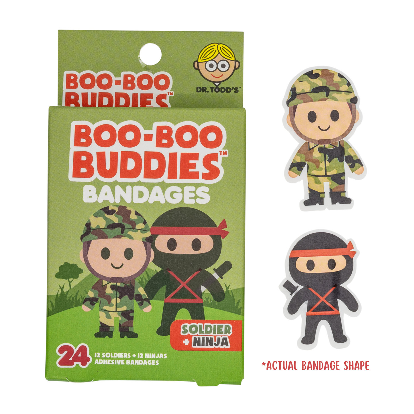 Boo-Boo Buddies Soldier and Ninja