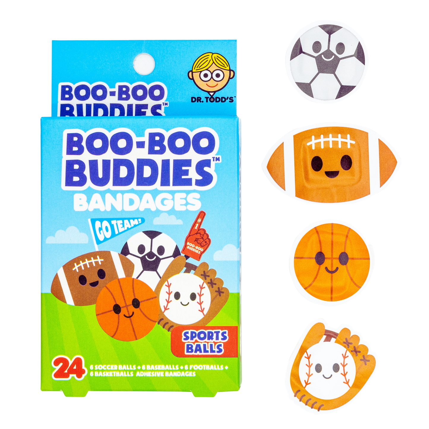 Boo-Boo Buddies Sports Balls Bandages