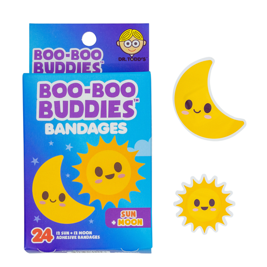 Boo-Boo Buddies Sun and Moon Bandages