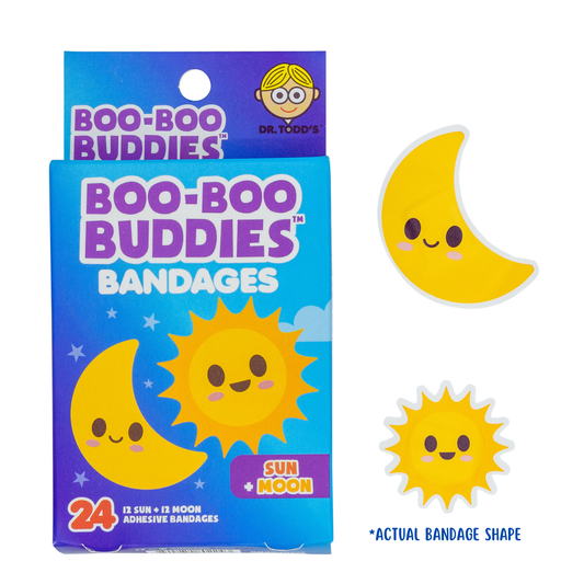 Boo-Boo Buddies Sun and Moon Bandages