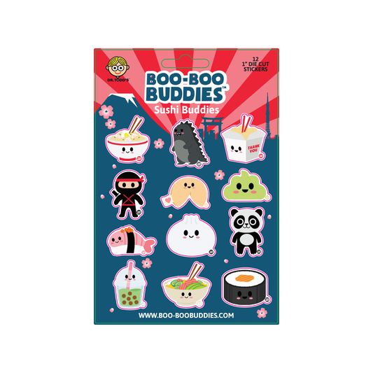 Sushi Buddies Vinyl Sticker Sheet